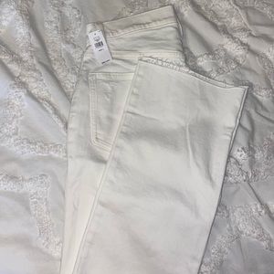 Gap High Rise Ankle Flare Jeans Long